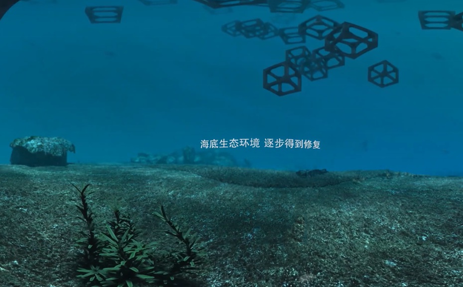 海洋牧场三维VR动画制作案例图片