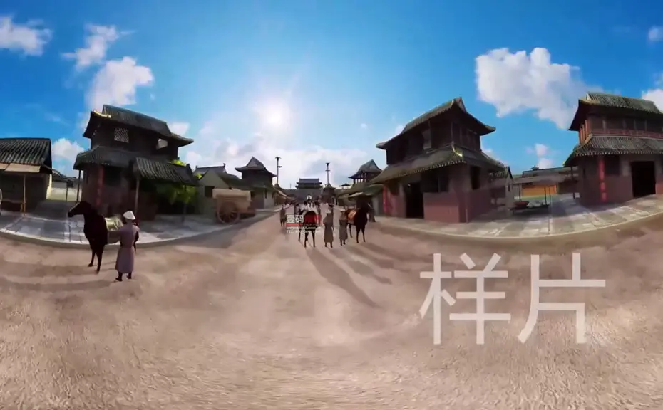 昭君出塞VR漫游动画制作案例图片